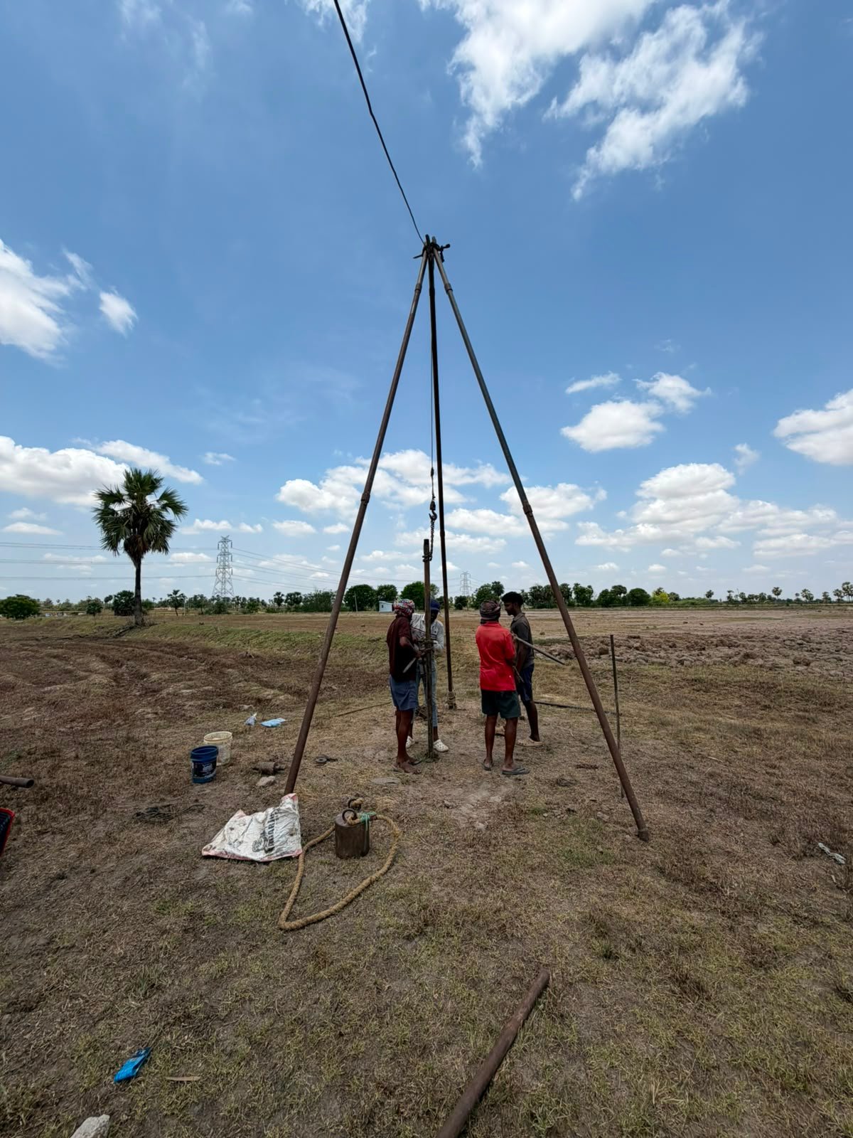 Plate Load & Settlement Test
